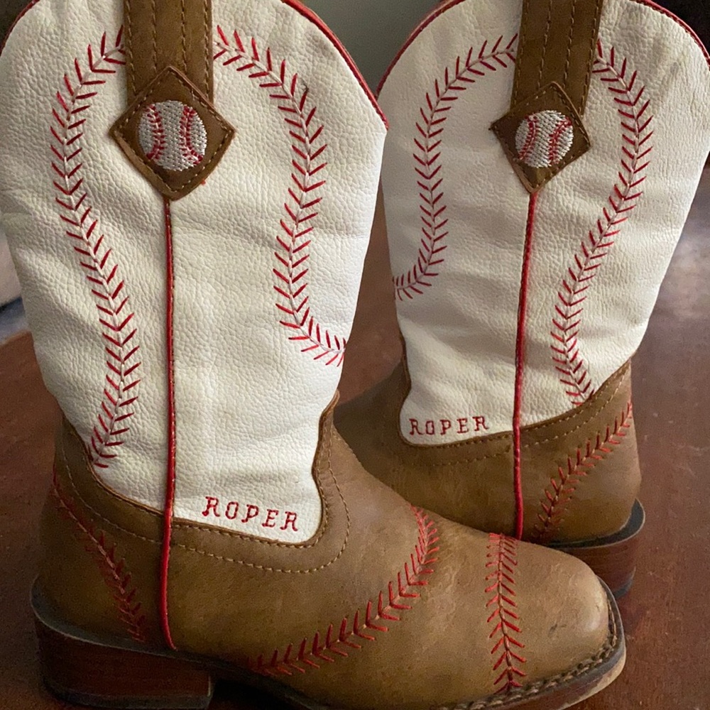 Toddler Boys Roper Baseball Boots